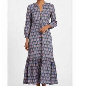 India Collection Emerson Fry Organic Cotton Floral Dress.